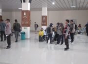 Jelang Pemilu 2024  Unit PAM Obvit Polres Bima Intensifkan Patroli Rutin di  Bandara SMS Bima