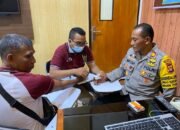 Sie Dokes Polres Bima Kota Riksa Kesehatan Personel Pengamanan TPS Pemilu Serentak 2024