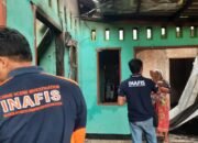 Tim Inafis Polres Lotim Lakukan Cek TKP Kebakaran Rumah