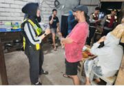 Patroli KRYD Dalam Rangka Cipta Kondisi Jelang Pilkada, Polsek Praya Sita Puluhan Botol Miras.