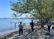 Pemantauan Pantai Induk: Kapolsek Gerung Pastikan Kenyamanan Pengunjung