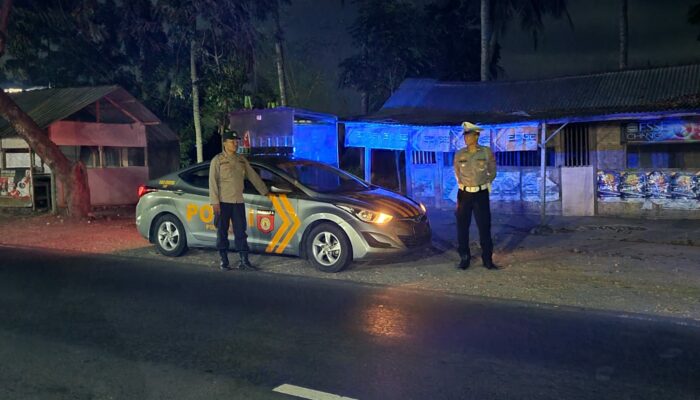 Polisi Tingkatkan Patroli Blue Light di Daerah Minim Penerangan Lombok