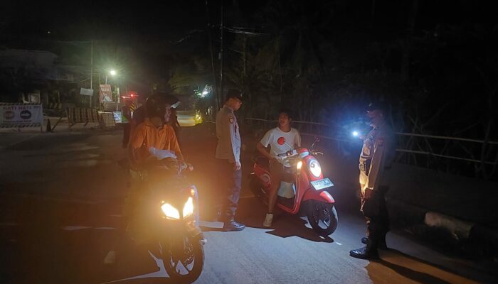 KRYD Polsek Batulayar: Jaga Ketertiban di Senggigi dengan Penertiban Knalpot Bising