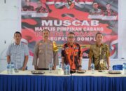 POLRES DOMPU TURUT HADIR DI ACARA MUSCAB MPC PEMUDA PANCASILA DOMPU DI GEDUNG PKK