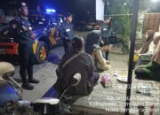 Sat Samapta Polres Sumbawa Barat Laksanakan Blue Light Patrol (BLP) Demi Situasi Kamtibmas Tetap Kondusif