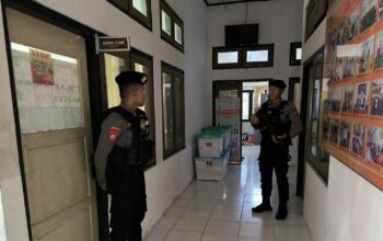 Satgas Preventif Polres Optimalkan Patroli Dialogis di Kantor KPU Jelang Tahapan Pilkada