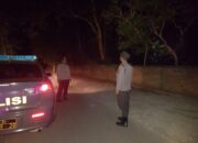 Patroli Rutin Polres Loteng Cegah Aksi Kriminalitas Pada Malam Hari.