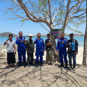 Polres Loteng Imbau Masyarakat Waspada aktivitas Buaya di Teluk Bumbang.