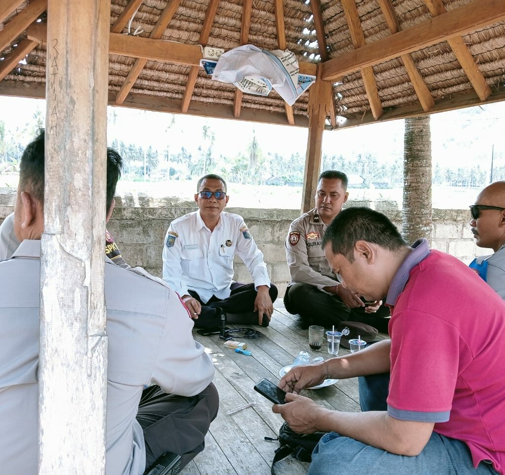 Rutin Patroli, Polsek Gerung Dukung Keamanan Pilkada 2024