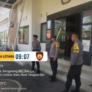 Satgas Preventif Amankan Logistik di Kantor KPU