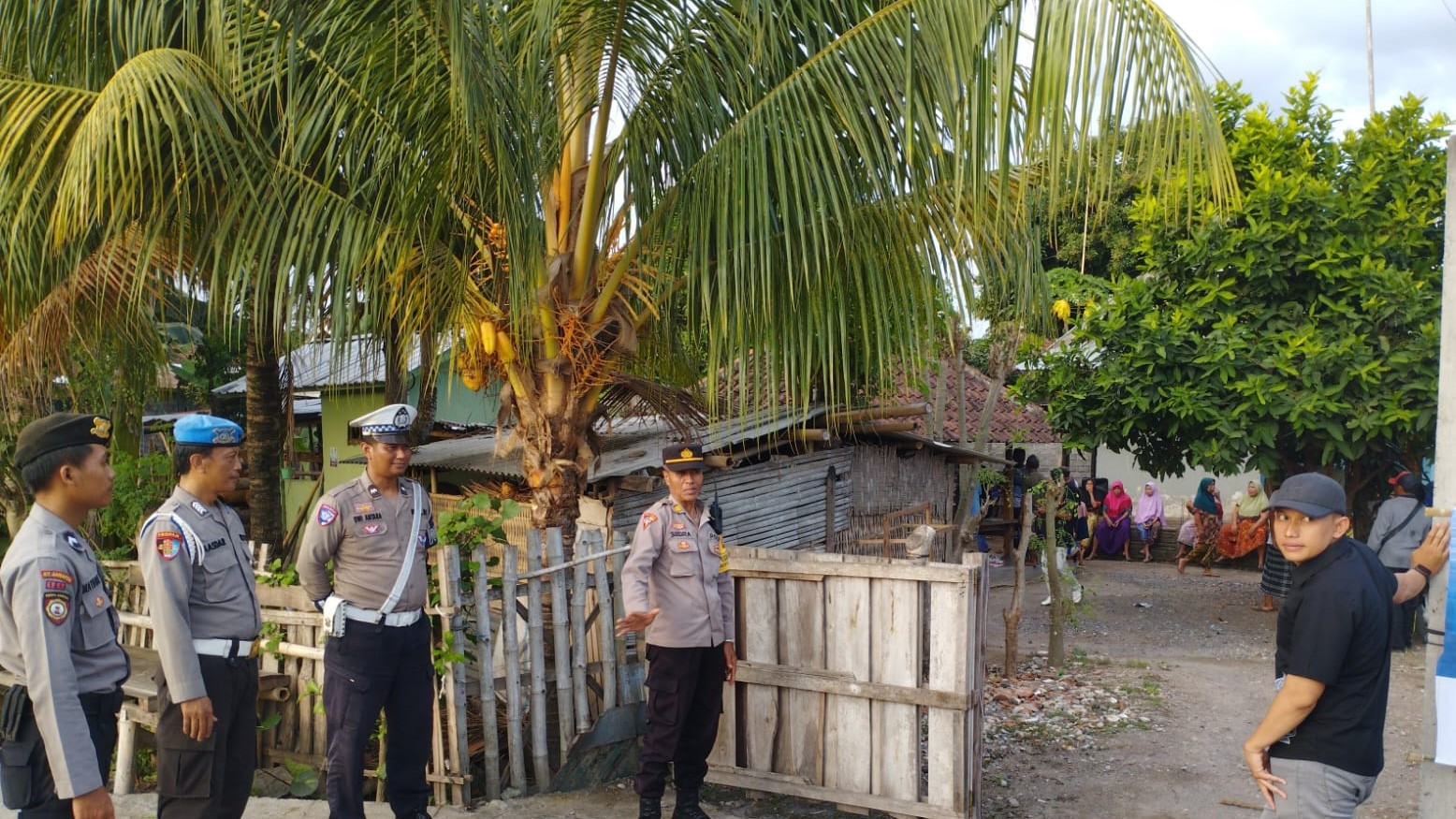 Aparat Polres Lombok Barat Pastikan Kampanye Calon Bupati Berjalan Aman