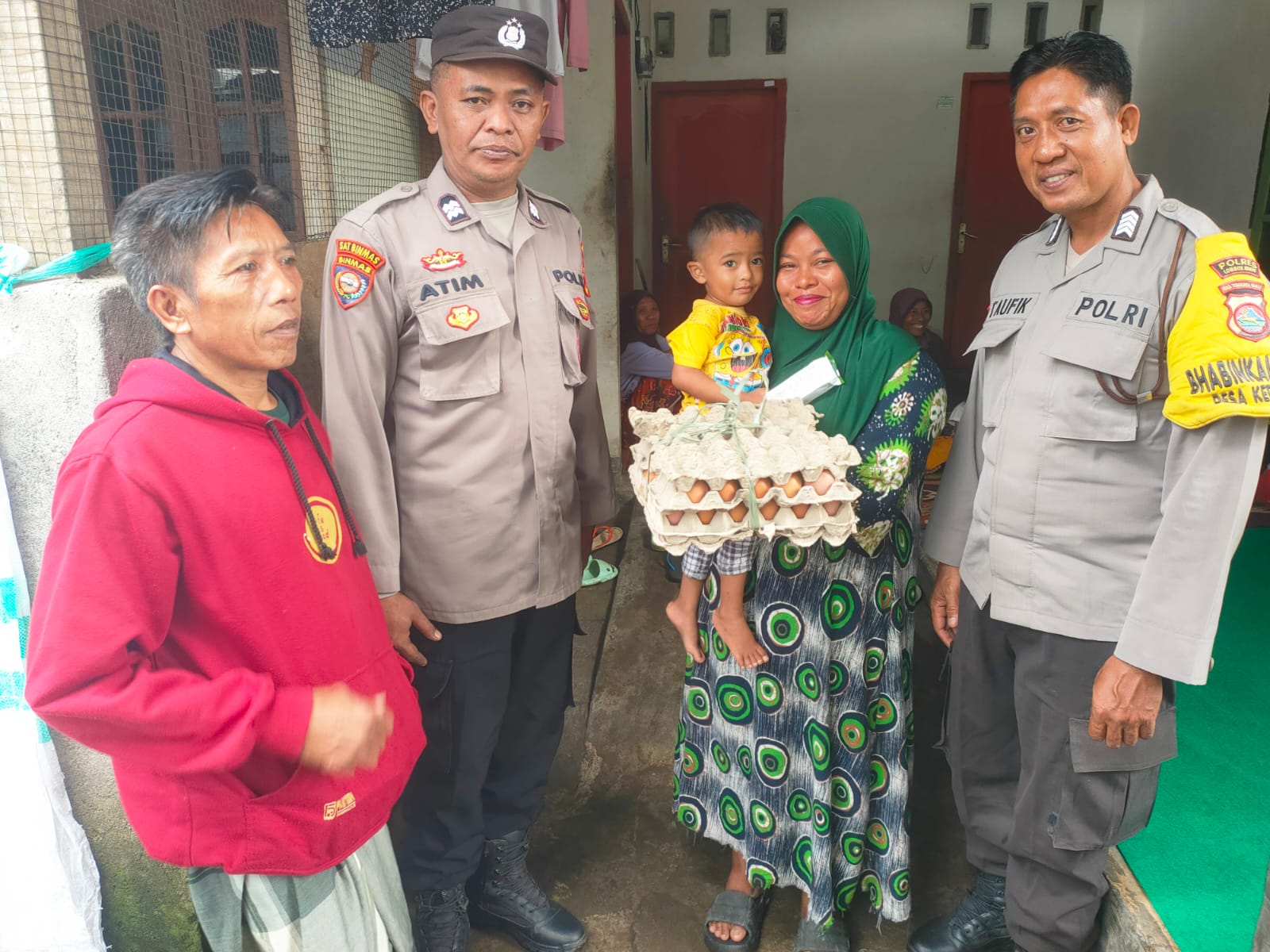 Satu Butir Telur, Harapan Besar Polisi di Kediri Gempur Stunting