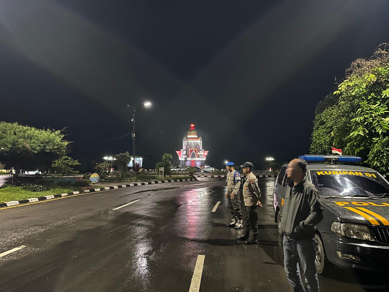 Malam di BIL I dan II Lebih Terjaga, Patroli Intensif Polsek Kuripan Sasar Kriminalitas