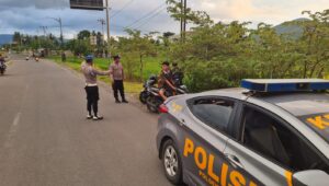 Ngabuburit Aman! Polsek Kediri Perketat Patroli Ramadan