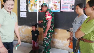 Posyandu Golong: Senyum Balita, Harapan Ibu, dan Kepedulian Babinsa