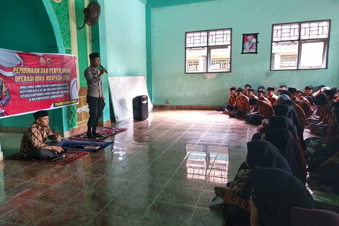 Polres Lombok Barat Perkuat Silaturahmi dengan Ponpes Al-Ahyar NW Labuapi