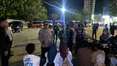 Patroli Gabungan Kryd, Polres Bima Kota Dan Kodim 1608 Bima Antisipasi Gangguan Kamtibmas