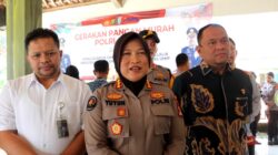 Polri dan Bulog Gelar GPM di Pringsewu, 2 Ton Beras Premium Ludes Diserbu Warga