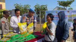 Sambut HUT ke-80 RI, Polsek Sumbawa Gelar Gerakan Pangan Murah