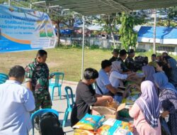 Warga Antusias Sambut Pasar Murah Beras SPHP di Gunungsari