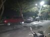 ‎Sat Lantas Polres Loteng Olah TKP Kecelakaan Beruntun di Penujak. ‎