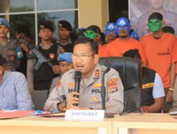 Polres Loteng Ungkap Puluhan Kasus Kriminal Selama Dua Bulan. 