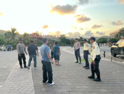 Polres Loteng Sambangi Obyek Wisata di Kuta Mandalika Pasca MotoGP 2025