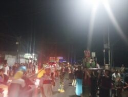 Babinsa dan Warga Kompak Amankan Tradisi Jaran Kamput di Labuapi