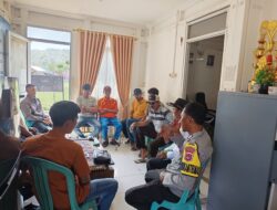 Musyawarah dan Kordinasi sebagai langkah Perkuat Keamanan Desa