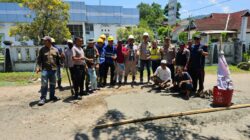 Sinergi Polsek Sekongkang, Pemerintah Desa, dan Pt amman, Gotong Royong