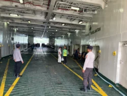 Polsek Kawasan Pelabuhan Lembar Perketat Pengamanan Jalur Penyeberangan ke Bali