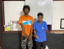 SATRESNARKOBA POLRES DOMPU BEKUK DUA TERDUGA PELAKU NARKOBA DI DUSUN NAPA