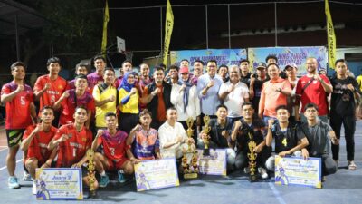 Sukses Digelar, Final Kapolres Cup Jadi Ajang Pembinaan Atlet Voli Sumbawa