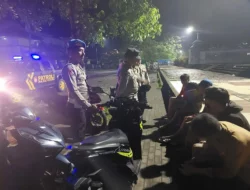 Polsek Gerung Gencar Patroli Dini Hari, Warga Kini Tidur Nyenyak