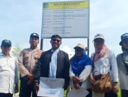 Bhabinkamtibmas dan Dinas Pertanian Bersinergi Bangun Irigasi untuk Petani
