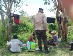 Polres Dompu Terus Dorong Kemandirian Pangan Masyarakat Melalui Peran Aktif Bhabinkamtibmas