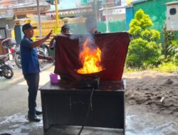 Babinsa Bengkel Dukung Pelatihan Warga dalam Cegah Kebakaran Rumah Tangga
