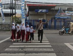 Personel Sat Lantas Polres Bima Kota Laksanakan Rawan Pagi, Wujudkan Kamseltibcarlantas yang Aman dan Lancar