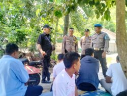 Polsek Lembar Aktif Jaga Kamtibmas Lewat Patroli Dialogis