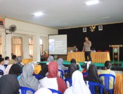 ‎Polres Loteng Sosialisasikan Penerimaan SMA Kemala Taruna Bhayangkara di SMPN 1 Praya. ‎