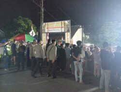 POLSEK PRINGGARATA LAKSANAKAN PENGAMANAN TURNAMEN BOLA VOLI ANTAR DESA SE-PULAU LOMBOK “MURBAYA CUP III TAHUN 2025”