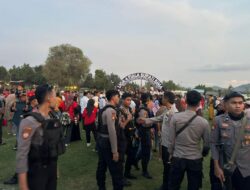 Polres Bima Optimalkan Pengamanan Final Turnamen Sepak Bola Piala Bupati Bima Tahun 2025