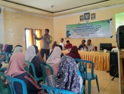 Jajaran Polres Sumbawa Barat Sosialisasi Bahaya Narkoba Dan Upaya Pencegahan