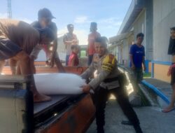 Bhabinkamtibmas Terong Tawah Kawal Distribusi Jagung dan Sosialisasi Ketahanan Pangan