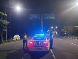 Satlantas Lombok Barat Gencarkan Patroli Malam Cegah Balap Liar