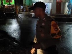 Siaga Bencana, Polsek Madapangga Laksanakan Patroli Pantai Debit Air di Wilayah Kecamatan Madapangga Beberapa Jembatan