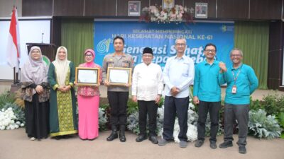 Kapolres Lombok Utara Hadiri Peringatan Hari Kesehatan Nasional ke-61 Tahun 2025 di RSUD KLU