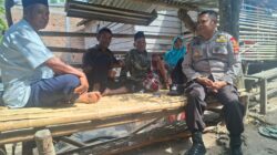 Laksanakan Jum’at Curhat, Kanit Binmas Polsek Wawo Ajak Warga Jaga Kamtibmas