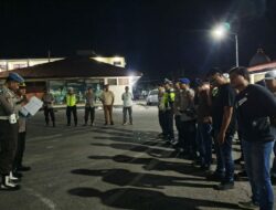 PATROLI CIPTA KONDISI POLRES DOMPU TINGKATKAN KEAMANAN WILAYAH HINGGA MALAM HARI