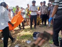 MAYAT LAKI-LAKI PARUH BAYA DITEMUKAN DI LAHAN PERTANIAN DESA CEMPI JAYA, POLSEK HU’U DAN TIM INAFIS LAKUKAN PENANGANAN CEPAT